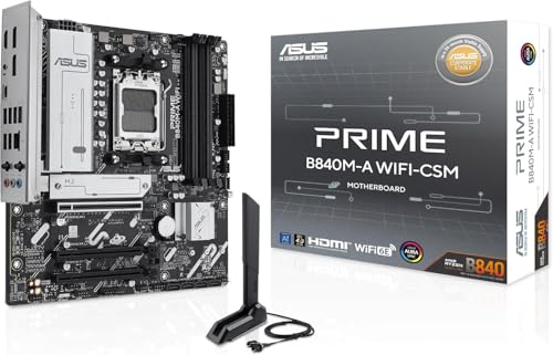 Amazon | ASUS AMD AM5 AMD B840 micro-ATX マザーボード Ryzen 9000
